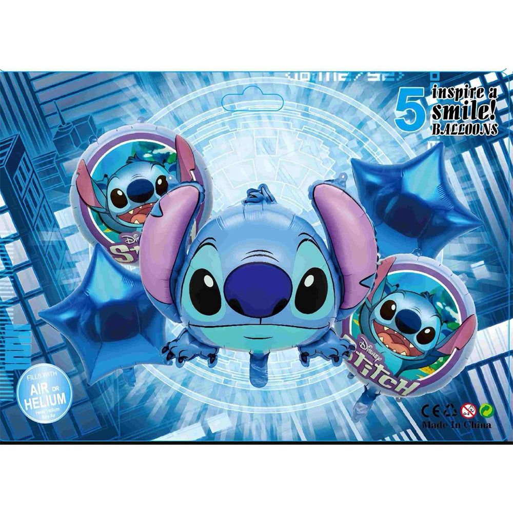 Σετ Μπαλόνια Foil Stitch 5 Τμχ